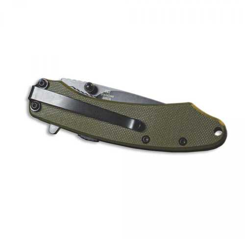 ABKT Elite Ember Folding Knife 2-3/4" Drop Point Blade Green