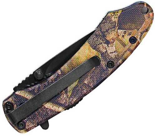 ABKT Elite Ember Folding Knife 2-3/4" Drop Point Blade Mossy Oak Dna