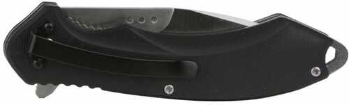 ABKT Elite Switch Folder Knife 4-1/4" Blades Black