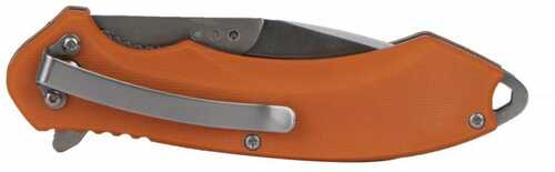 ABKT Elite Switch Folder Knife 4-1/4" Blades Orange