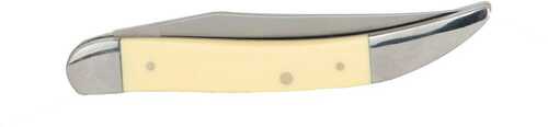 ABKT Rover Pecos Large Toothpick Knife 3-1/4" Clip Point Blade Yellow