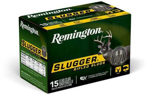RemIngton Slugger Rifled 20Ga 2-3/4In 5/8Oz RSHP Ammo 15Rd