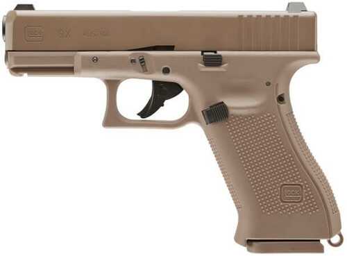 Umarex Glock 19x Gen5 Airgun Pistol - Coyote 18-Shot Tan .177 BB