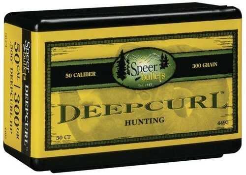 Speer Deep Curl Handgun Bullets .50 AE .500" 300 Gr DCHP 50/ct