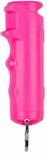 Sabre Pepper Gel With Fast Flip Top Safety And Snap-Clip Keychain Pink