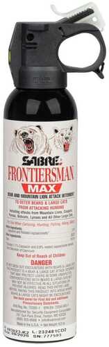 Sabre Frontiersman Max Bear And Mountain Lion Spray 9.2 Oz