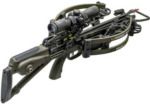 TenPoint Siege 425 ACUslide RangeMaster 100 Scope Moss Green