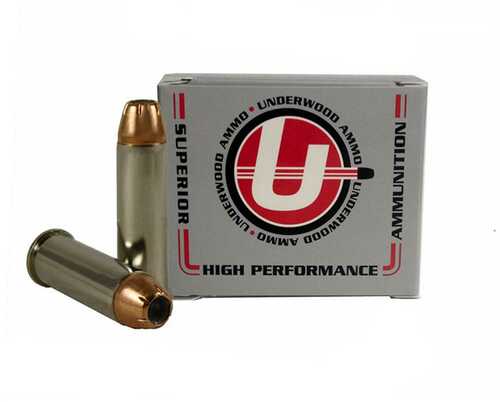 Underwood Ammo XTP Jacketed Hollow Point Handgun Ammunition 38 Spl (+P) 125Gr JHP 1250 Fps 20/ct