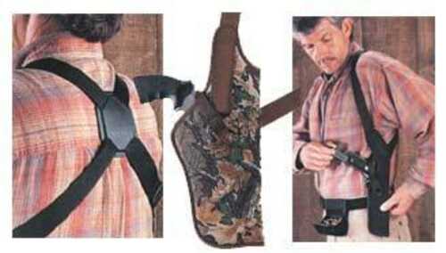 Uncle Mikes Sidekick Vertical Shoulder Holsters 5-1/2"- 6-1/2" Bbl. SA Rev. - RH