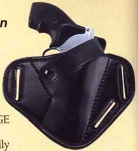 Uncle Mikes Sidekick Super Belt Slide Holsters Black Fits 2" Small Frame 5-Shot Revolvers