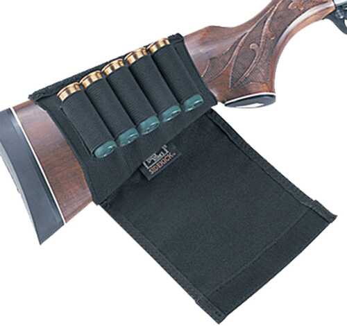 Uncle Mikes Plain Black Cartridge Holder Shotgun Flap