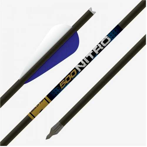 Gold Tip Nitro Crossbow Bolt 20In - Moon Nocks - 4In Duravanes - 1/2Dz