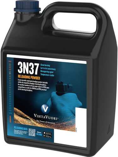 Vihtavouri 3N37 Handgun Powder - 4Lbs