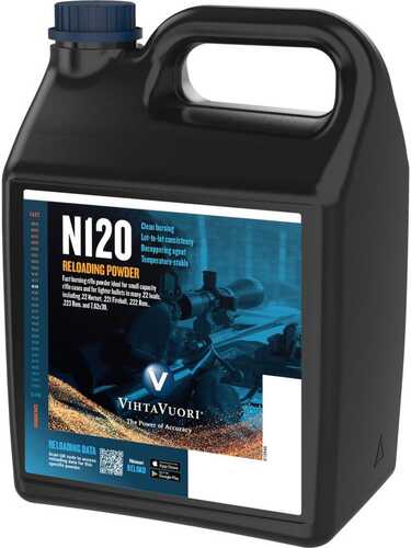 VihtaVouri N120 Rifle Powder - 8Lbs