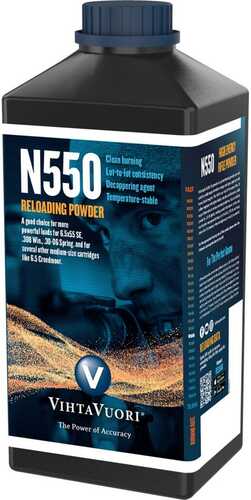 Vihtavouri N550 Rifle Powder - 1Lbs