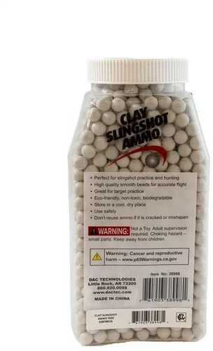 DAC Clay Slingshot Ammo 1500/ct