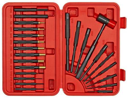 DAC Technologies Winchester Punch Set w 6-Roll Pin Punches 24/Pc