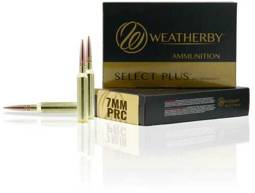 Weatherby Select Plus Rifle Ammunition 7mm Prc 177Gr Hammer Custom 2925 Fps 20/ct