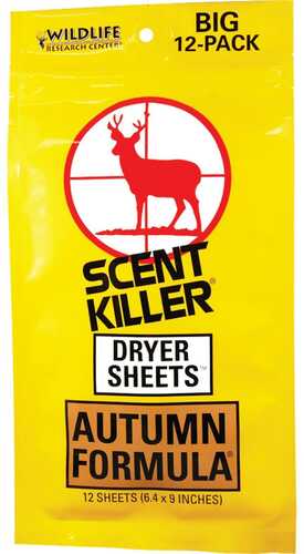WR SCNT KILL AUT DRYER SHEETS 12PK