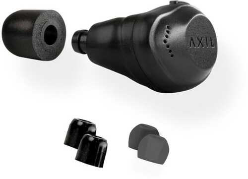 Axil XCOR Electronic Ear Plugs 21-23Db Black