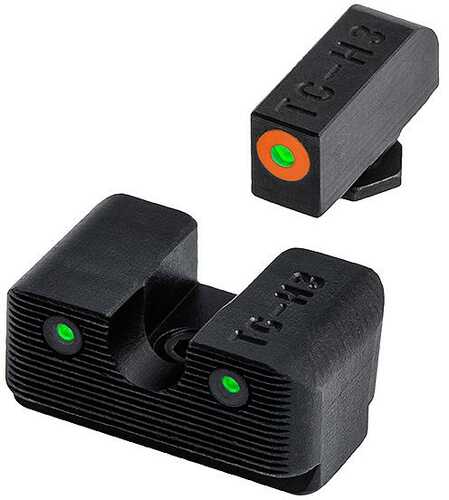 TRUGLO TRIT PRO GLOCK HIGH SET ORN
