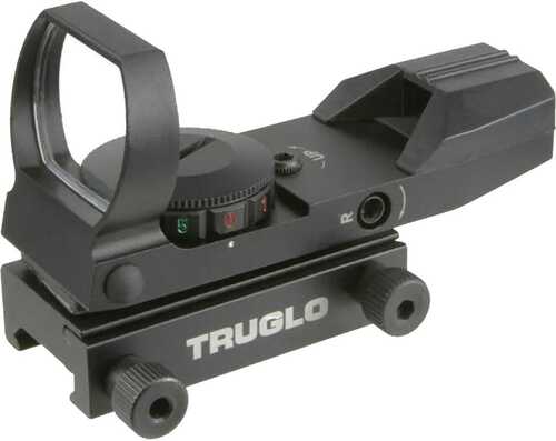 TRUGLO RED-DOT OPEN 4-RTCL BLK