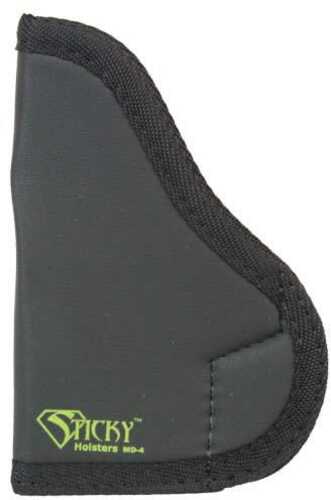 Sticky Holsters IWB/Pocket For Sub-Compact Med Frame Dbl Stack Auto To 3.8 Barrel Black Ambi