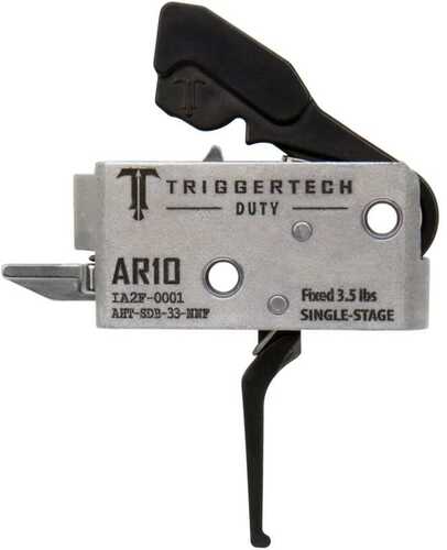TriggerTech AR-10 Duty Trigger Single-Stage 3.5 Lb Flat Black