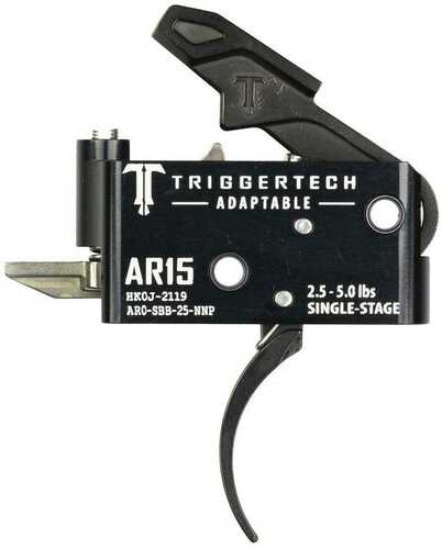 TriggerTech AR15 Single-Stage Adaptable Pro Curved Black