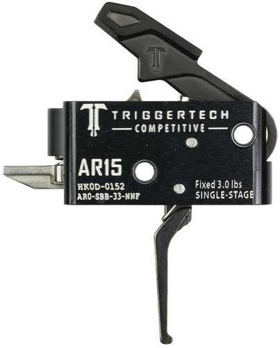 TriggerTech AR15 Single-Stage Competitive Flat Black