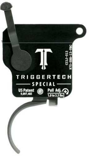 TriggerTech Rem 700 Special Curved Single Stage Black/Black