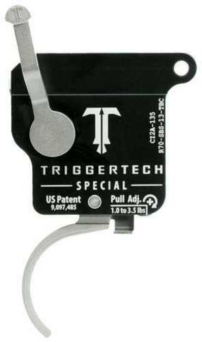 TriggerTech Rem 700 Special Curved Single Stage Stainless Steel/Black