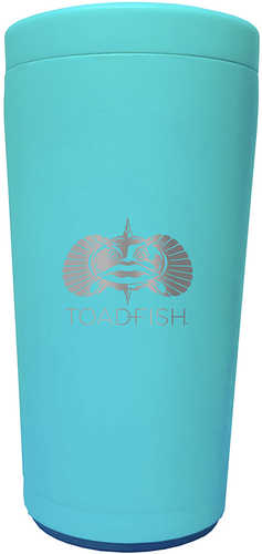 Toadfish Non-Tipping Can Cooler 2.0 - Universal Design - Teal