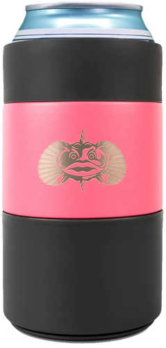 Toadfish Non-Tipping Can Cooler + Adapter - 12oz - Pink *12-Pack