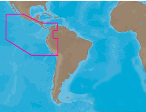 C-MAP NT+ SA-C001 - Peru-Puerto Vallarta-Puerto Bolivar - C-Card