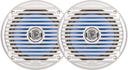 JENSEN 6.5" Coaxial Waterproof Speaker - (Pair) Silver