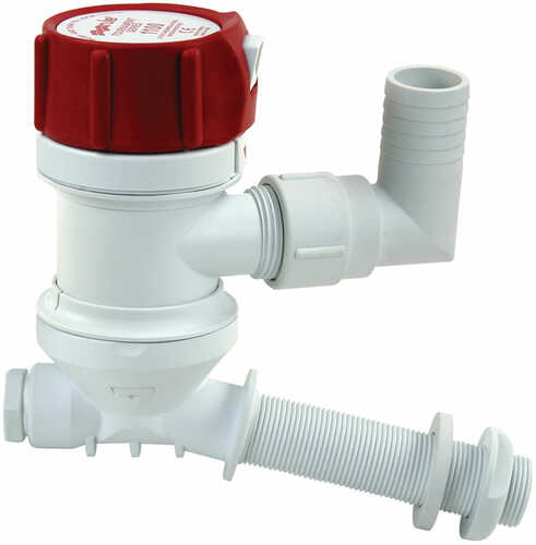 Rule "C" Tournament Series 500 GPH Livewell/Aerator w/ Angled Inlet