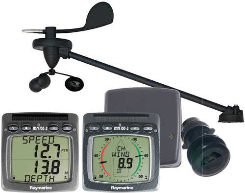 Raymarine Wireless Wind, Speed & Depth System w/Triducer