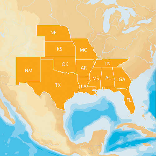 Navionics HotMaps Platinum Lake Maps South - microSD&trade;/SD&trade;