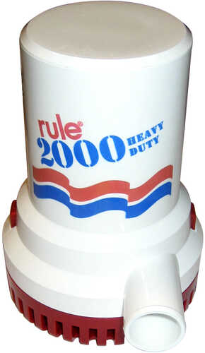 Rule 2000 G.P.H. Non-Automatic Bilge Pump - 24V