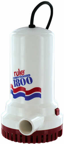 Rule 1800 Sump/Utility Pump w/8' Cord - 110V Automatic