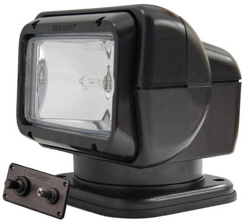Golight Searchlight w/Wired Dash Mount Remote - Permanent Black