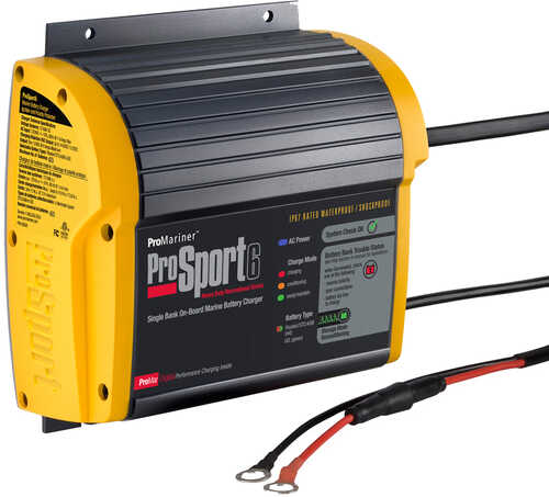 ProMariner ProSport 6 Gen 3 Heavy Duty Recreational Series On-Board Marine Battery Charger - 6 Amp - 1 Bank