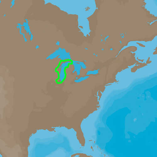 C-MAP 4D NA-D931 Lake Michigan