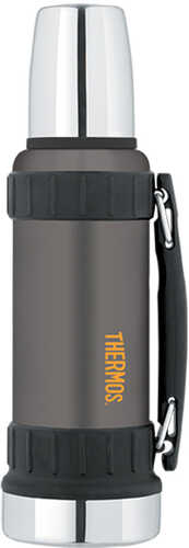 Thermos Work Series&trade; Vacuum Insulated Beverage Bottle - 40 oz. - Gunmetal Gray