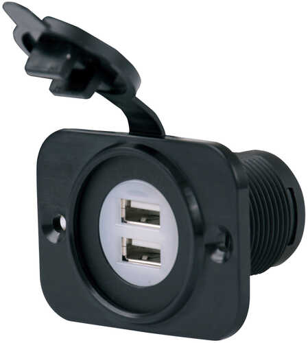 Marinco SeaLink; Deluxe Dual USB Charger Receptacle