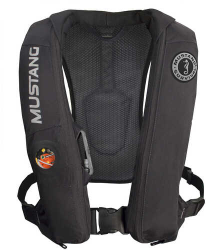 Mustang Elite 28 Hydrostatic Inflatable PFD - Black