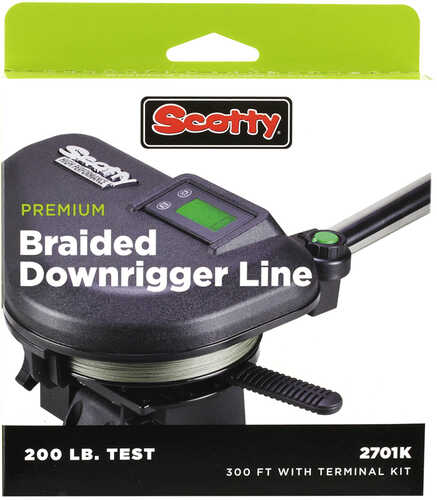 Scotty Premium Power Braid Downrigger Line - 200ft of 200lb Test