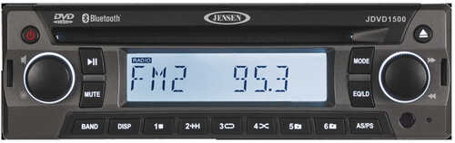 JENSEN JDVD1500 AM/FM/CD/DVD/Bluetooth Stereo