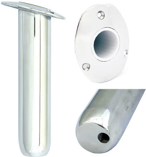 Tigress Oval Head Closed Base Rod Holder - 30° - 9"